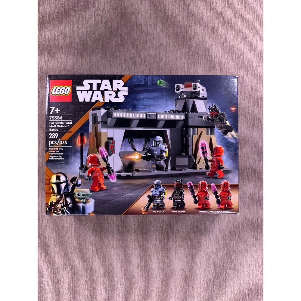 LEGO Star Wars 75386 Paz Vizsla and Moff Gideon Battle The Mandalorian Set NEW